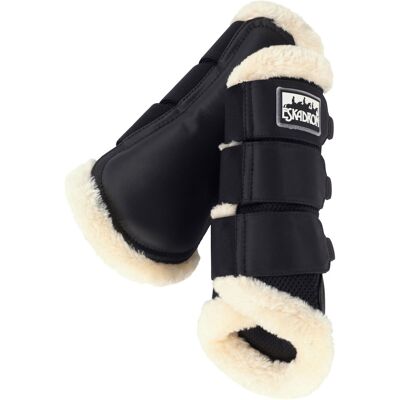 Eskadron Gamaschen Soft Mesh Fauxfur, black M Eskadron Gamaschen Soft Mesh Fauxfur, black M