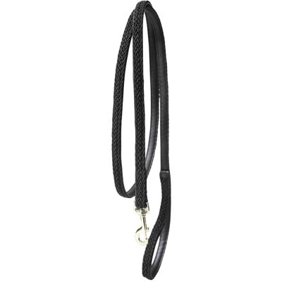 Kentucky Horsewear Modell - geflochtene Nylon Führleine - 2m - Schwarz Kentucky Horsewear Modell - geflochtene Nylon Führleine - 2m - Schwarz