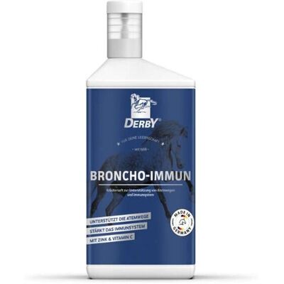 Derby Pferde-Ergänzungsfuttermittel BRONCHO IMMUN 1l Flasche Derby Pferde-Ergänzungsfuttermittel BRONCHO IMMUN 1l Flasche
