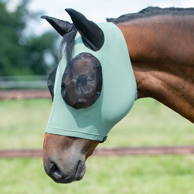 BUSSE Olive Twin Fit Flexi Fliegenmaske - Fliegenmaske BUSSE Olive Twin Fit Flexi Fliegenmaske - Fliegenmaske