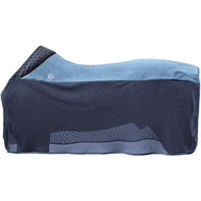 EQuest Fliegendecke BiColor Performance mit Halb-Kragen, blue... EQuest Fliegendecke BiColor Performance mit Halb-Kragen, blue...