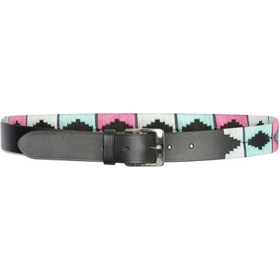 HV Polo Gürtel HVP BUENOS AIRES black-pink 95 HV Polo Gürtel HVP BUENOS AIRES black-pink 95