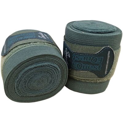 Equest Bandagen Fleece Flex-Elastic, tanne Equest Bandagen Fleece Flex-Elastic, tanne