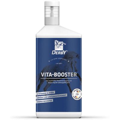 Derby Pferde-Ergänzungsfuttermittel VITA BOOSTER 250 ml Flasche Derby Pferde-Ergänzungsfuttermittel VITA BOOSTER 250 ml Flasche