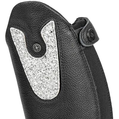 Suedwind Patches für Kinder Reitstiefel NOVA KIDS FUN silver glitter Suedwind Patches für Kinder Reitstiefel NOVA KIDS FUN silver glitter