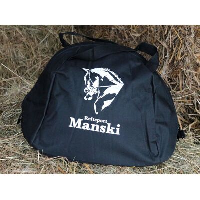Reitsport Manski Manski Helmtasche, schwarz Reitsport Manski Manski Helmtasche, schwarz