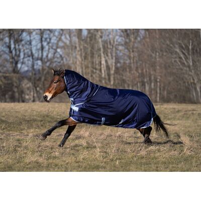 Bucas Weidedecke ATLANTIC TURNOUT + Neck Set 200g, navy 135 Bucas Weidedecke ATLANTIC TURNOUT + Neck Set 200g, navy 135
