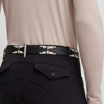 Boss Equestrian Polo Gürtel SIGNATURE, black 85 Boss Equestrian Polo Gürtel SIGNATURE, black 85