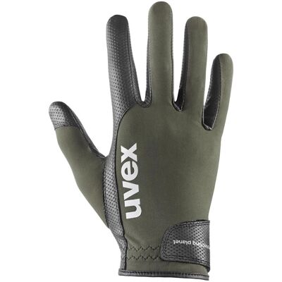 uvex Reithandschuhe vida planet, black-olive 6 uvex Reithandschuhe vida planet, black-olive 6
