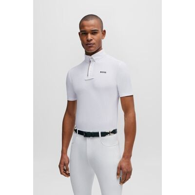Boss Equestrian Herren Turniershirt MARTY white M Boss Equestrian Herren Turniershirt MARTY white M