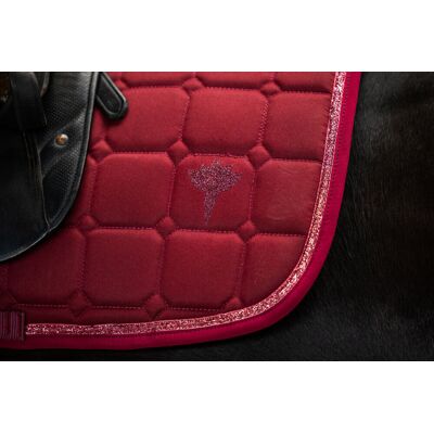 EQuest Schabracke SYNTEC CUBE Royal Glitter, bordeaux DR EQuest Schabracke SYNTEC CUBE Royal Glitter, bordeaux DR