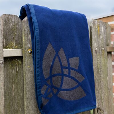 EQuest Abschwitzdecke ALPHA FLEECE Royal Glitter, navy 145 EQuest Abschwitzdecke ALPHA FLEECE Royal Glitter, navy 145