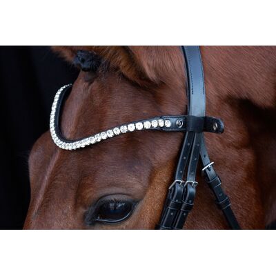 Schockemöhle Sports Stirnband SIENA black/crystal WB Schockemöhle Sports Stirnband SIENA black/crystal WB