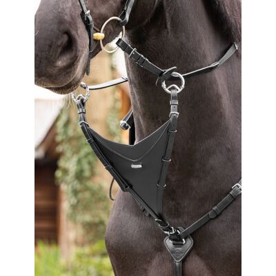 Le Mieux Martingalgabel, black/silver Cob Le Mieux Martingalgabel, black/silver Cob