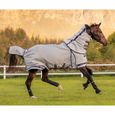 Le Mieux Kudos Gladiator Fliegendecke, grey 145 Le Mieux Kudos Gladiator Fliegendecke, grey 145