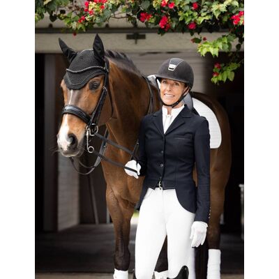 Le Mieux Kudos Trense Double Bridle, black/black Full Le Mieux Kudos Trense Double Bridle, black/black Full