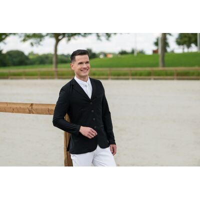 Pikeur Herren Sakko LUIS MESH 7600, black 52 Pikeur Herren Sakko LUIS MESH 7600, black 52