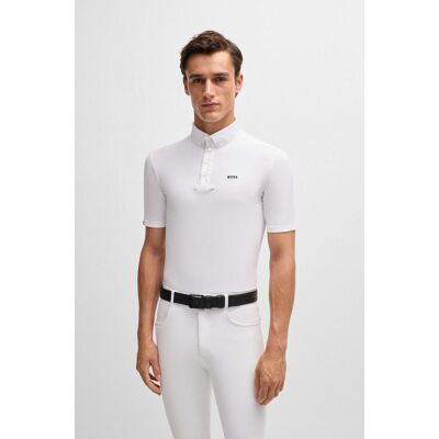 Boss Equestrian Herren Turniershirt Logo MARTY white L Boss Equestrian Herren Turniershirt Logo MARTY white L
