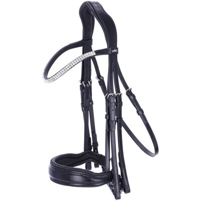 Schockemöhle Sports Kandare SP MONTICELLI black/silver WB Schockemöhle Sports Kandare SP MONTICELLI black/silver WB