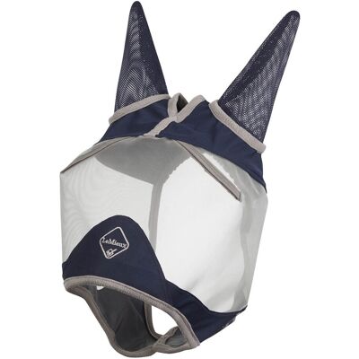 Le Mieux Fliegenmaske Armour Shield Pro Half Mask, navy/grey S Le Mieux Fliegenmaske Armour Shield Pro Half Mask, navy/grey S