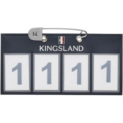 Kingsland Startnummern 4-stellig, Paar, navy Kingsland Startnummern 4-stellig, Paar, navy