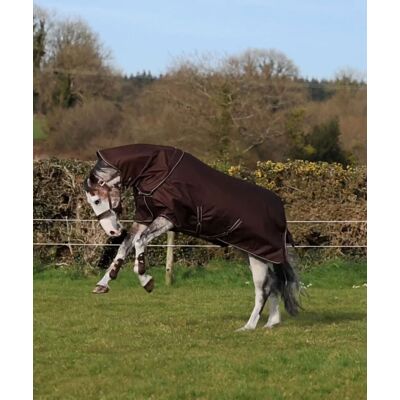 Bucas Weidedecke IRISH TURNOUT 50g + NECK, espresso 145 Bucas Weidedecke IRISH TURNOUT 50g + NECK, espresso 145