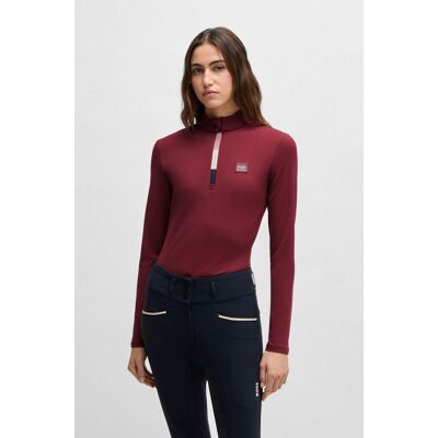 Boss Equestrian Damen Trainingsshirt MINOU cabernet XS Boss Equestrian Damen Trainingsshirt MINOU cabernet XS