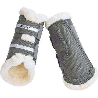 BUSSE Gamaschen COZY, grau L BUSSE Gamaschen COZY, grau L
