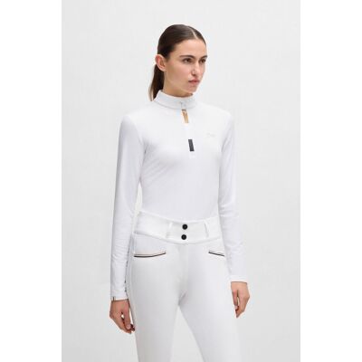 Boss Equestrian Damen Turniershirt MINOU white S Boss Equestrian Damen Turniershirt MINOU white S