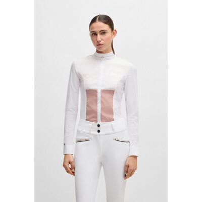 Boss Equestrian Damen Glitter Turnierbluse EMMA rose haze XS Boss Equestrian Damen Glitter Turnierbluse EMMA rose haze XS