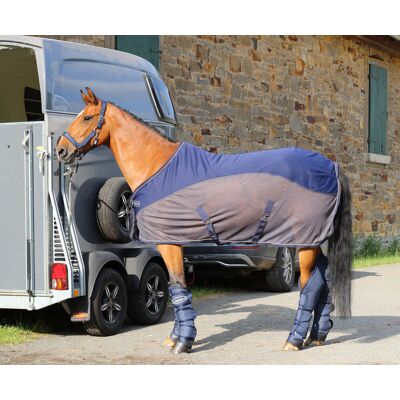 Euroriding Fliegendecke DRY EASY navy/grau 115 Euroriding Fliegendecke DRY EASY navy/grau 115