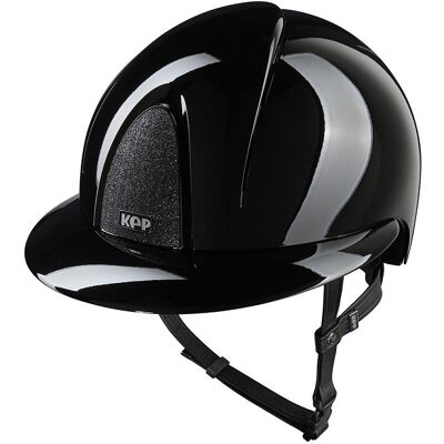 Kep Italia Kep Reithelm Nova Metal Polish Star, black, Polo Visor, Size M (51-58) Kep Italia Kep Reithelm Nova Metal Polish Star, black, Polo Visor, Size M (51-58)