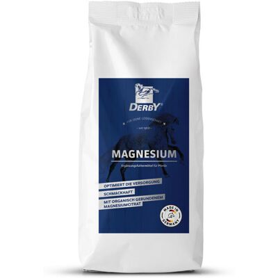 Derby Pferde-Ergänzungsfuttermittel MAGNESIUM 3kg Beutel Derby Pferde-Ergänzungsfuttermittel MAGNESIUM 3kg Beutel