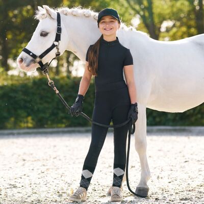 Imperial Riding Kinder Reitleggings IRH BASIC Full Grip black 164 Imperial Riding Kinder Reitleggings IRH BASIC Full Grip black 164