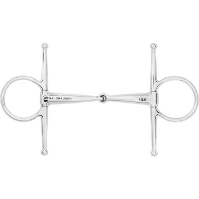 Waldhausen Schenkeltrense, einfach gebrochen, 16mm, 13,5cm Waldhausen Schenkeltrense, einfach gebrochen, 16mm, 13,5cm