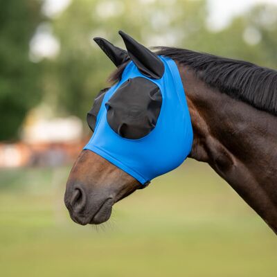 Busse Fliegenmaske TWIN FIT FLEXI, royalsummer WB Busse Fliegenmaske TWIN FIT FLEXI, royalsummer WB