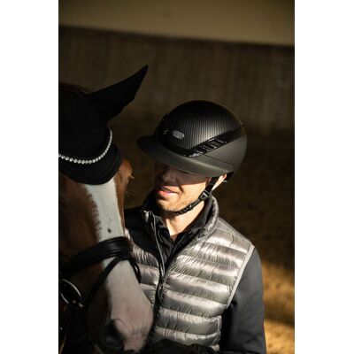 Abus Pikeur Reithelm AirLuxe PURE CS Long Visor, black-anthracite M... Abus Pikeur Reithelm AirLuxe PURE CS Long Visor, black-anthracite M...