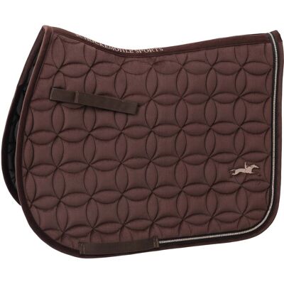 Schockemöhle Sports Dressur-Schabracke SP SOFT VELVET D STYLE mocca Schockemöhle Sports Dressur-Schabracke SP SOFT VELVET D STYLE mocca