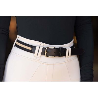 Covalliero Gürtel H/W 2026 black/beige 85 Covalliero Gürtel H/W 2026 black/beige 85