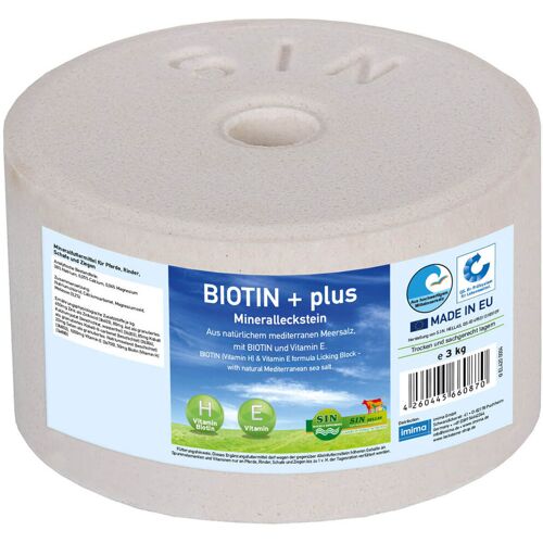 S.I.N. HELLAS Sin Hellas Mineralleckstein BIOTIN plus 3 kg