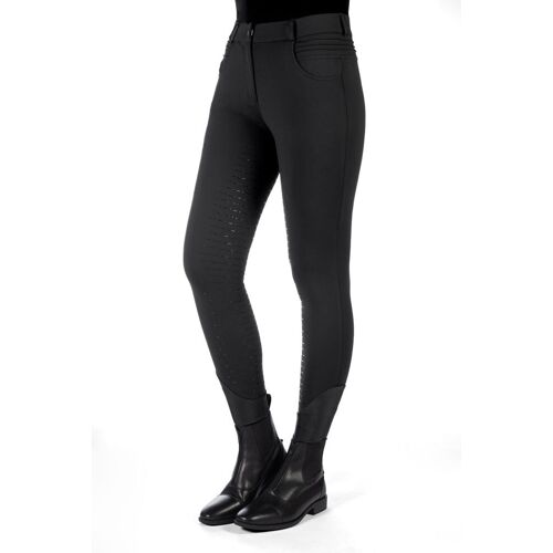 HKM Damen Heizreithose COMFORT STYLE Silikon-Vollbesatz schwarz 44