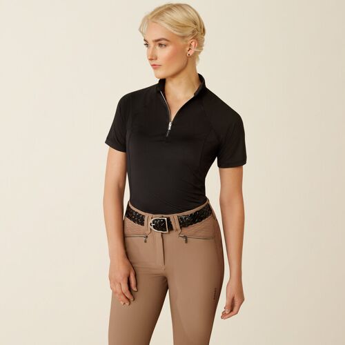 Ariat Damen Funktionsshirt SOQUEL ¼ Zip, black L