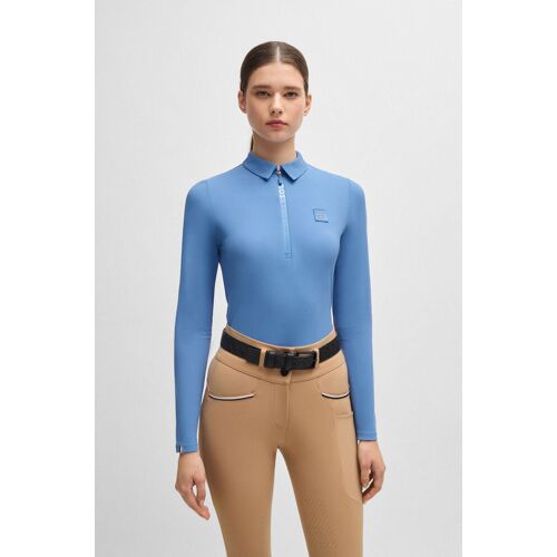 Boss Equestrian Damen Trainingsshirt Stripes CHESS riviera M