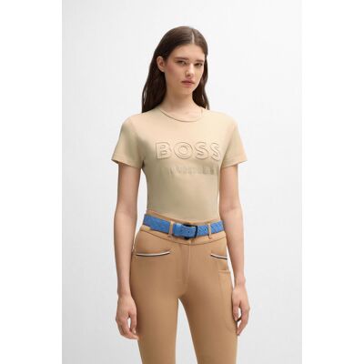 Boss Equestrian Damen T-Shirt Logo MAYA sand M Boss Equestrian Damen T-Shirt Logo MAYA sand M