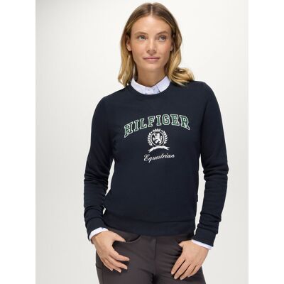 Tommy Hilfiger Damen Sweatshirt CAMPUS desert sky S Tommy Hilfiger Damen Sweatshirt CAMPUS desert sky S