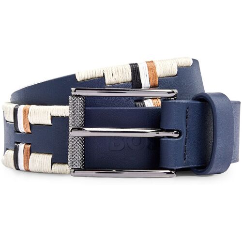 Boss Equestrian POLO GÜRTEL SIGNATURE sky captain 85