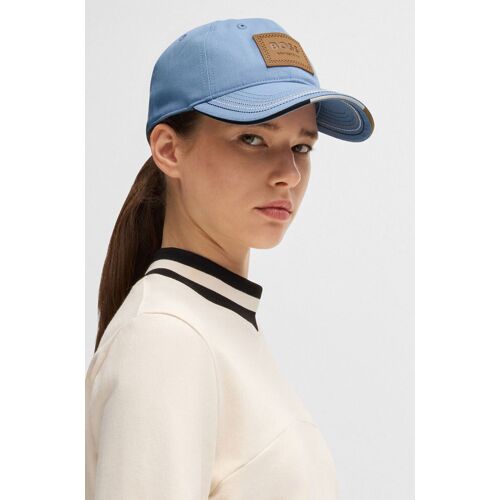 Boss Equestrian Cap LEATHER VINTAGE PATCH riviera 57