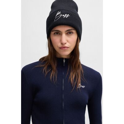 Boss Equestrian Beanie HIGH CUFF sky captain Boss Equestrian Beanie HIGH CUFF sky captain