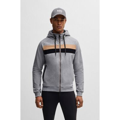 Boss Equestrian Herren Zip Hoodie RIVER grey melange XL Boss Equestrian Herren Zip Hoodie RIVER grey melange XL