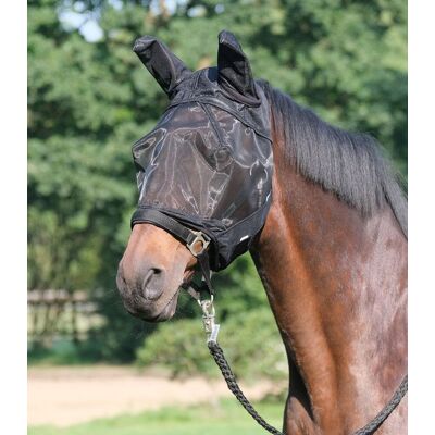 Busse Fliegenmaske Fly Guard Plus, schwarz SH Busse Fliegenmaske Fly Guard Plus, schwarz SH